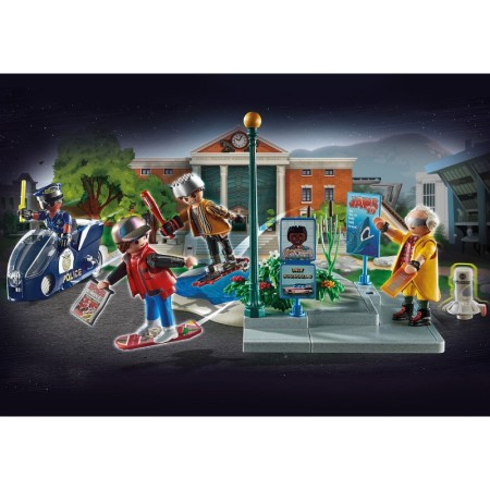 Playmobil - Inapoi In Viitor - Cursa Pe Hoverboard Playmobil - 1