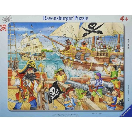 Puzzle Tip Rama Batalie Pe Mare, 36 Piese Ravensburger - 1