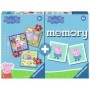 Puzzle si Joc Memory Peppa Pig, 25/36/49 Piese Ravensburger - 1
