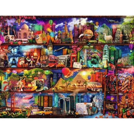 Puzzle Lumea Cartilor, 2000 Piese Ravensburger - 1