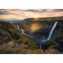Puzzle Cascada Haifoss Islanda, 1000 Piese Ravensburger - 1