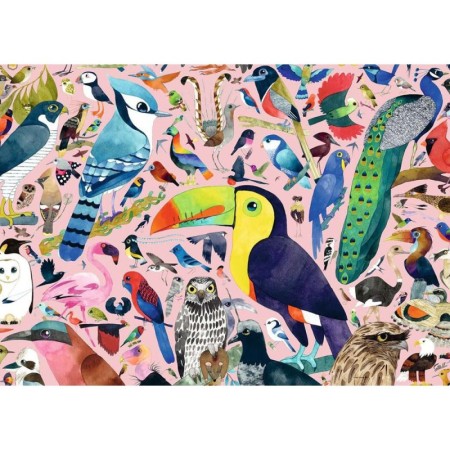 Puzzle Pasarile Lui Matt Sewell, 1000 Piese Ravensburger - 1