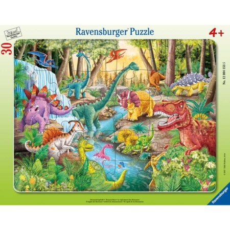Ravensburger - Puzzle tip rama urletul dinozaurilor 30 piese Ravensburger - 1