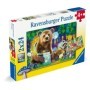 Ravensburger - Puzzle prietenii dragalasi ai padurii 2x24 piese Ravensburger - 2