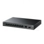 "10-Port Gigabit Desktop Switch with 8-Port PoE+ PORT: 8× Gigabit PoE+ Ports, 1x Gigabit Non-PoE Port, 1× Gigabit SFP Slot SPEC: