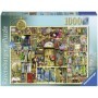 Puzzle Libraria Bizara 2, 1000 Piese Ravensburger - 2