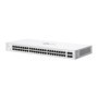 Switch TP-Link cu 48 de porturi, 48× 10/100/1000 Mbps RJ45 Ports (Auto- Negotiation/Auto MDI/MDIX), 4× Gigabit SFP Slots, capaci