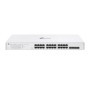 Switch TP-Link cu 24 de porturi,  24× 10/100/1000 Mbps RJ45 Ports (Auto- Negotiation/Auto MDI/MDIX), capacitate switch 56 Gbps, 