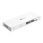 TP-LINK 16-Port Gigabit Smart Switch with 16× Gigabit RJ45 ports and 2× Gigabit SFP slots, Interfata:  16× 10/100/1000 Mbps RJ45