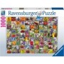 Puzzle Colaj Cu Albine Si Flori, 1000 Piese Ravensburger - 2