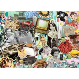 Puzzle Anii 50, 1000 Piese Ravensburger - 1