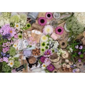 Puzzle Pentru Iubitorii De Flori, 1000 Piese Ravensburger - 1