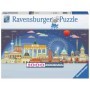 Puzzle Panorama Berlinul Noaptea, 1000 Piese Ravensburger - 2