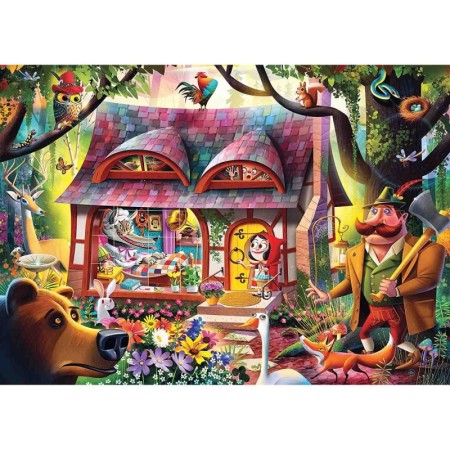 Puzzle Scufita Rosie, 1000 Piese Ravensburger - 1