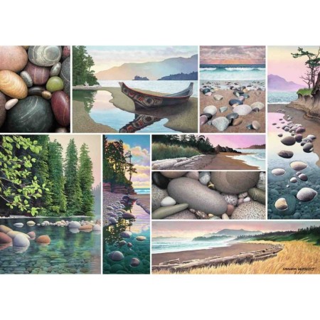 Puzzle Colaj Coasta De Vest, 1000 Piese Ravensburger - 1