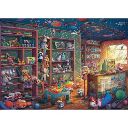 Puzzle Magazin Cu Jucarii, 1000 Piese Ravensburger - 1