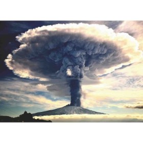 Puzzle Vulcanul Etna, 1000 Piese Ravensburger - 1