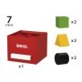 Cutie rosie de sortat forme Brio