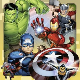 Puzzle Marvel Avengers 3X49 Piese Ravensburger - 1