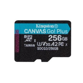 MicroSD Kingston Canvas GO Plus 256GB, Class 10 - UHS I, U3, V30, A2 KINGSTON - 1