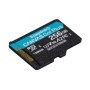 MicroSD Kingston Canvas GO Plus 256GB, Class 10 - UHS I, U3, V30, A2 KINGSTON - 3