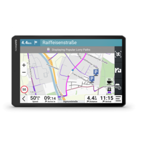 GPS Garmin Dezl LGV1020, tip afisaj IPS panoramic de 10,1", TFT color, cu panou tactil capacitiv pe lentilă, rezolutie 1280 x 80