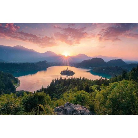 Puzzle Lacul Bled Slovenia, 3000 Piese Ravensburger - 1