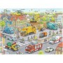 Puzzle Utilaje In Oras, 100 Piese Ravensburger - 1