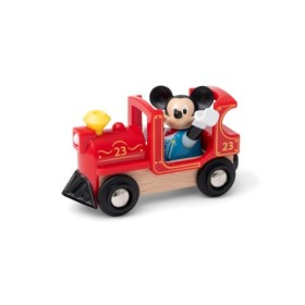 Mickey cu locomotiva