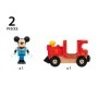 Mickey cu locomotiva