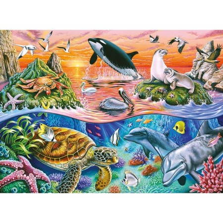 Puzzle Minunatul Ocean, 100 Piese Ravensburger - 1