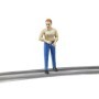 Bruder - Figurina Femeie Cu Pantaloni Albastri Bruder - 2