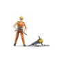 Bruder figurina muncitor constructii cu accesorii