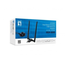 LevelOne WUA-1810E AC1200 Dual Band Wireless USB Network Adapter, 150 x 230 x 40 mm LEVELONE - 1