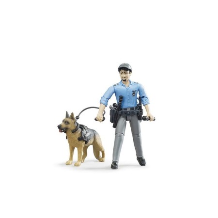 Bruder - Figurina Politist Cu Caine Bruder - 1