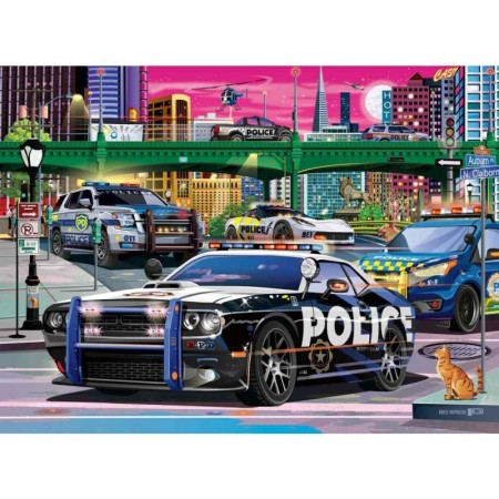 Ravensburger - Puzzle politia in patrulare 150 piese Ravensburger - 1