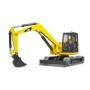 Bruder - Mini Excavator Cat Cu Muncitor Bruder - 6