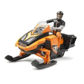 Bruder snowmobil cu sofer si accesorii