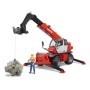 Bruder - Stivuitor Telescopic Cu Accesorii Manitou Mrt 2150 Bruder - 5
