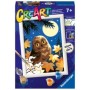 Ravensburger - CreArt pictura pe numere pentru copii bufnita care straluceste in intuneric Ravensburger - 1
