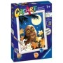 Ravensburger - CreArt pictura pe numere pentru copii bufnita care straluceste in intuneric Ravensburger - 2