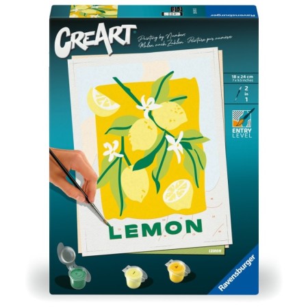 Ravensburger - CreArt pictura pe numere pentru adulti lamai Ravensburger - 1