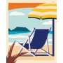 Ravensburger - CreArt pictura pe numere pentru adulti relaxare la plaja Ravensburger - 3