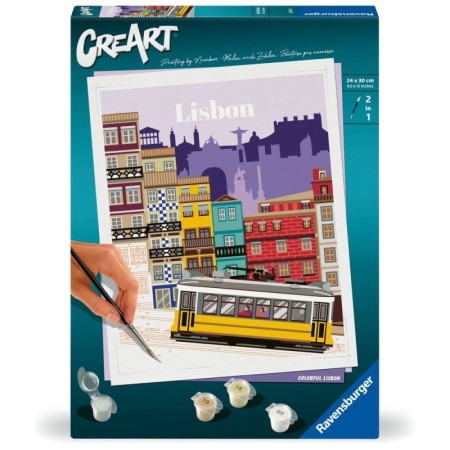 Ravensburger - CreArt pictura pe numere pentru adulti Lisabona Ravensburger - 1