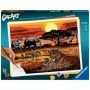Ravensburger - CreArt pictura pe numere pentru adulti peisaj din savana Ravensburger - 1