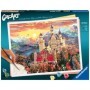 Ravensburger - CreArt pictura pe numere pentru adulti castel de basm Ravensburger - 1