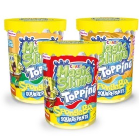 Slime Magic SpongeBob 70 ml cu sclipici si topping modele asortate