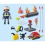 Pompier Playmobil cu pompa de apa