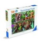 Ravensburger - Puzzle pisici pe raft 500 piese design nou Ravensburger - 3