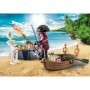 Playmobil - Set Pirat Si Barca Cu Vasle Playmobil - 1